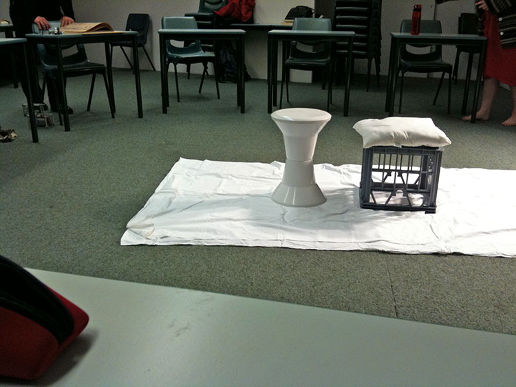 2010_07_19_UWA_001 The room for life drawing session at UWA, Perth